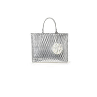 ANTEPRIMA_WIREBAG_LUSTRINO_FIORI_PL17SG3229_Bag_Charm_silver-white_on_bag