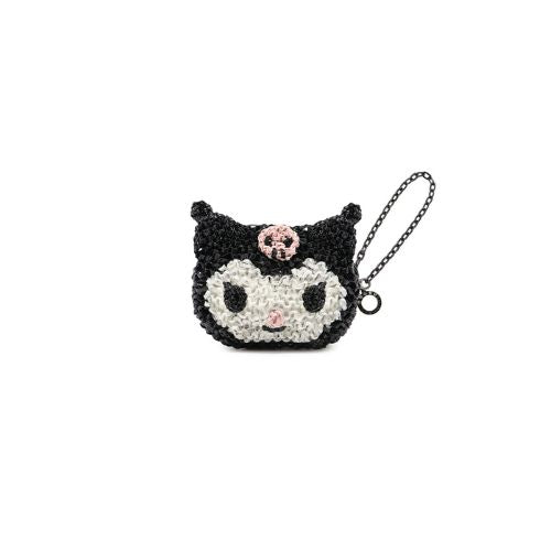 ANTEPRIMA_WIREBAG_SANRIO_KUROMI_PL24FC9657_Bag_Charm_solid-black_Front_2
