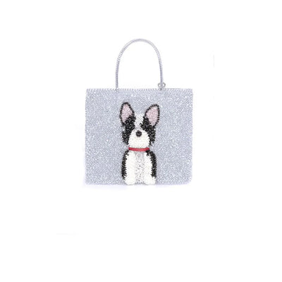 ANTEPRIMA_WIREBAG_ANIMALE_FRENCH_BULL_PB23S090EN_Tote_Bag_silver