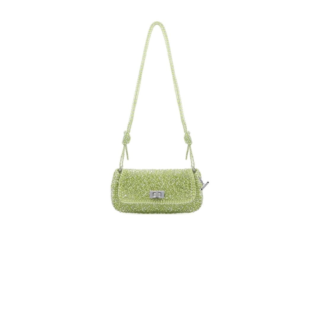 ANTEPRIMA_WIREBAG_Lucchetto_II_PB26SA13L9_Shoulder_Bag_silver-lime-green_Small_front