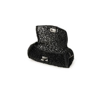 WIREBAG Lucchetto-II PB26SA14M2 Crossbody Bag solid-black Medium open