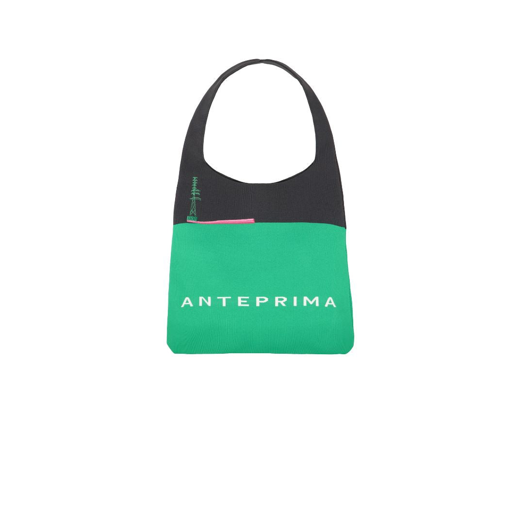 IWASAKI TAKAHIRO TOTE BAG - GREEN
