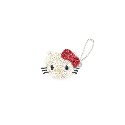 SANRIO_HELLO_KITTY_Bag_Charm_solid-white_Front